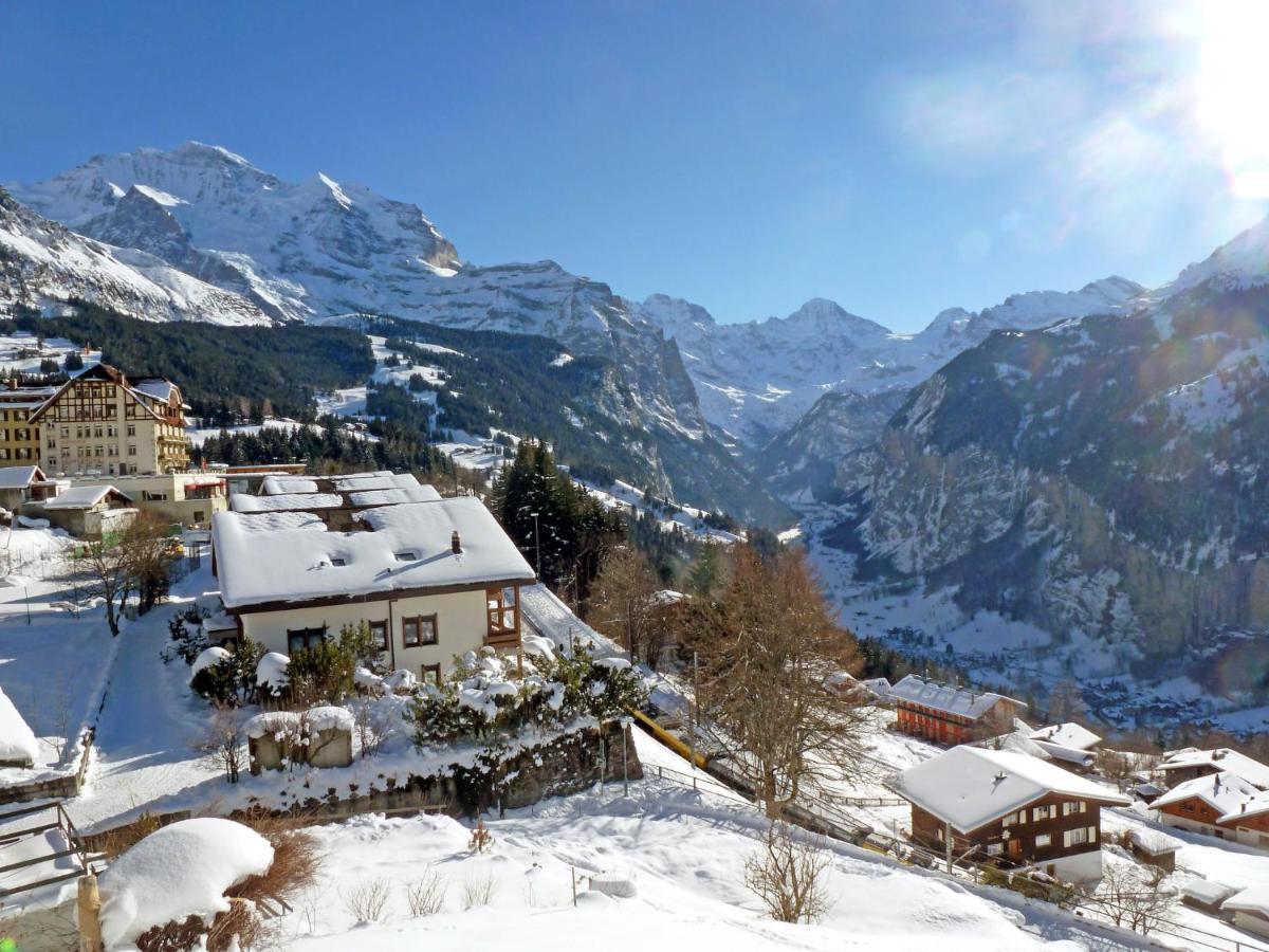 Apartment Fortuna By Interhome Wengen Exterior photo